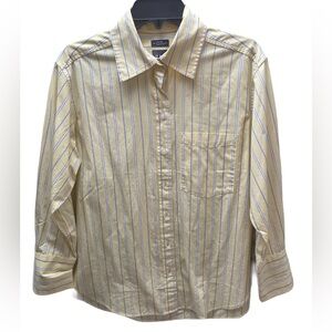 ❤️ GAP STRIPED OXFORD BIG SHIRT SIZE XXS